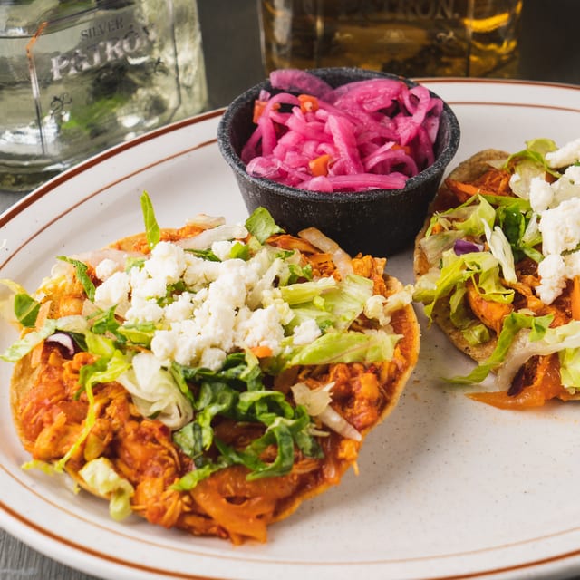 Chicken Tinga Tacos.
